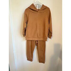 Colored Organics unisex 4T organic cotton ginger Madison long sleeved pullover s